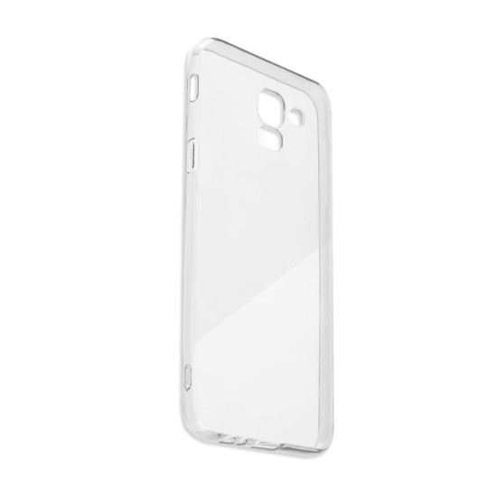 Funda de Silicona Suave para Samsung Galaxy J6 2018/A6 2018 Transparente